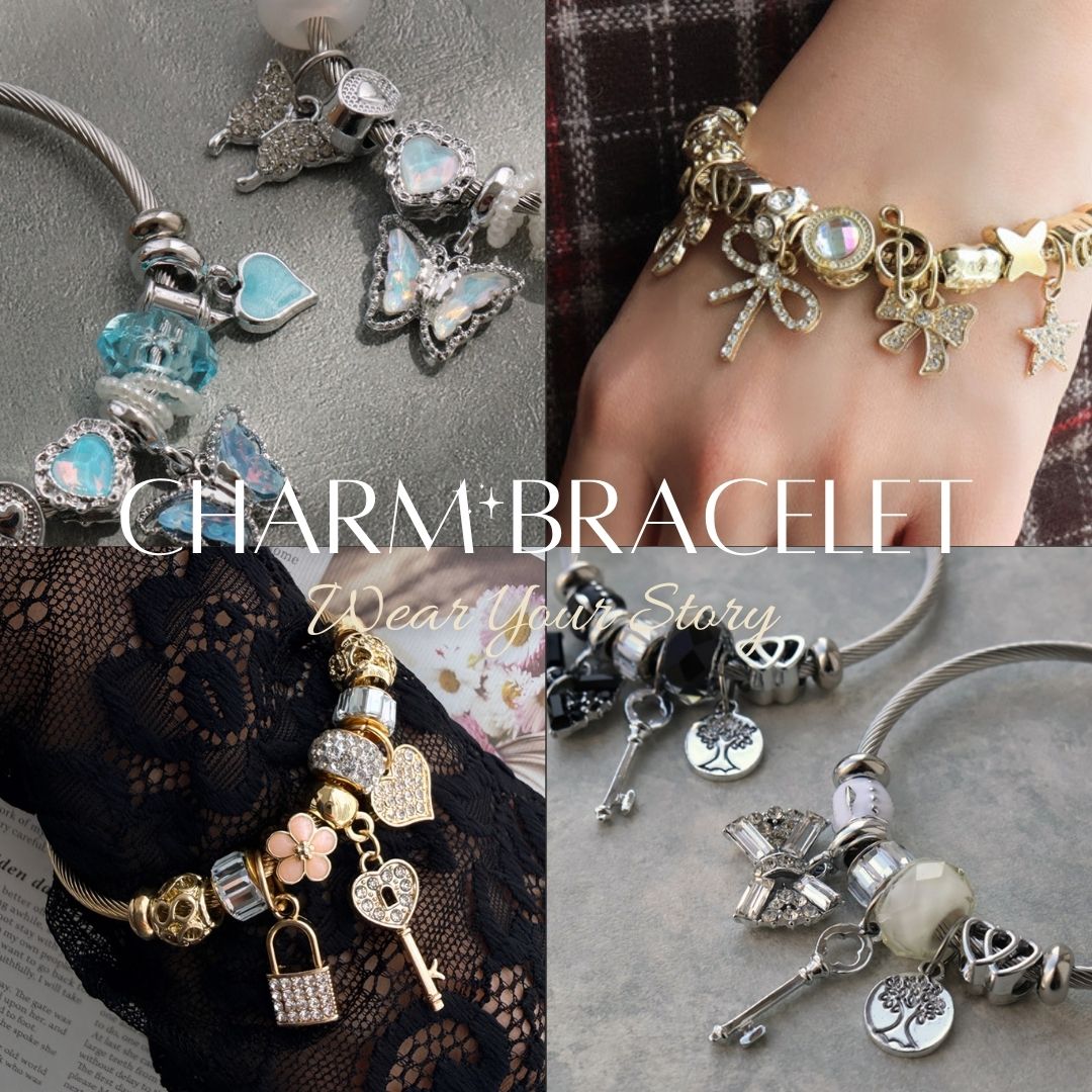 A website selling handmade parts such as beads and parts, as well