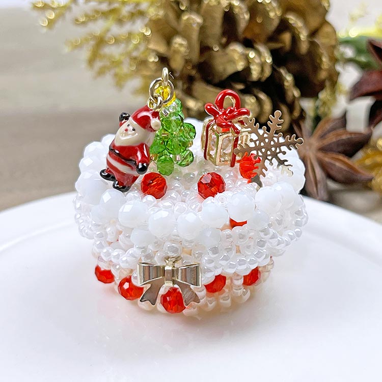 クリスマスのアメジスト/サンタクロースの飾り付け クリスマスのアメジスト/サンタクロースの飾り付け クリスマスの