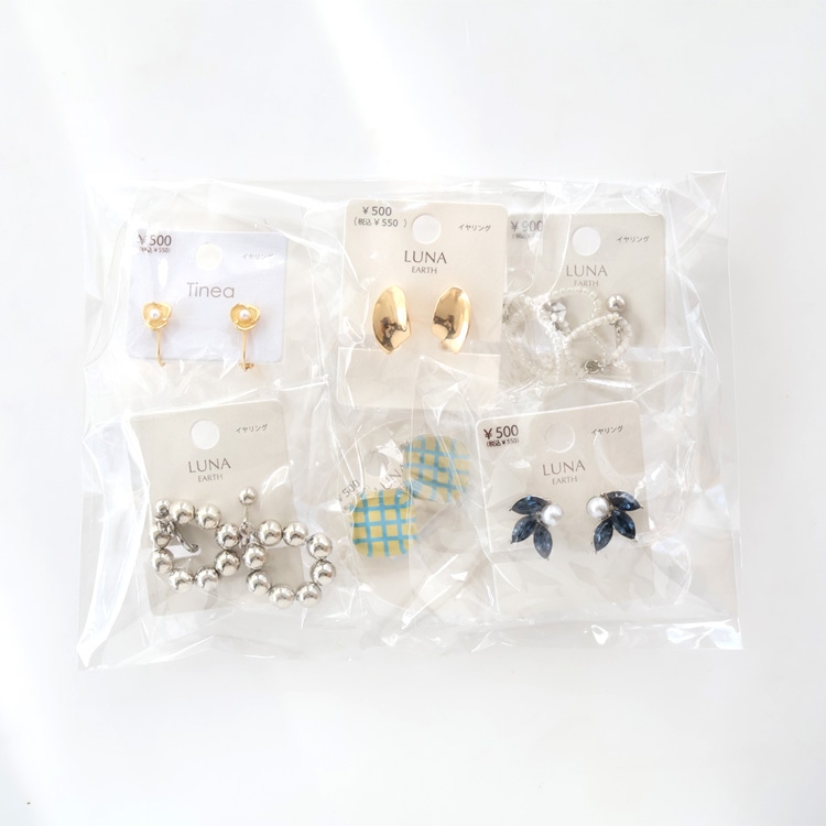 イヤリングHAPPY BAG | ビーズ・パーツなどのハンドメイドパーツおよび