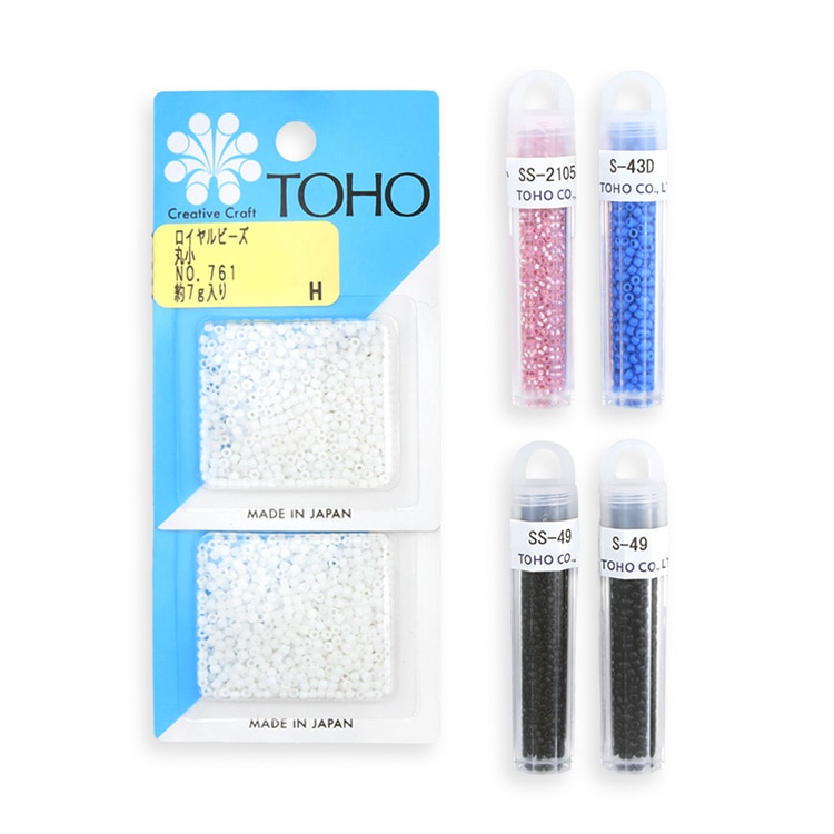 TOHO BEADS / ハチワレ ビーズセット（ちいかわビーズ刺しゅうBOOK掲載