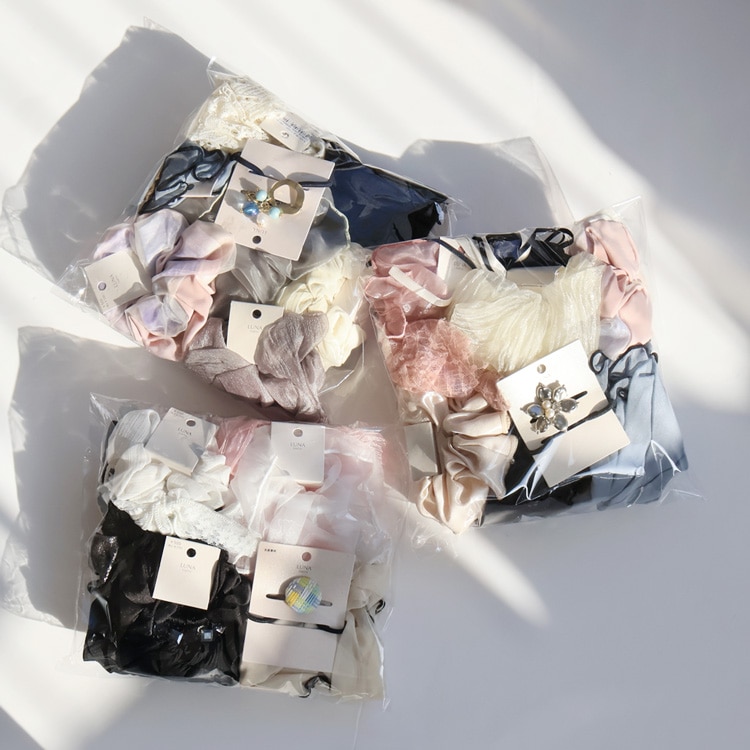 ルージュさん専用出品 予約販売】ルナアースの日 / シュシュHAPPY BAG | ビーズ・パーツなど