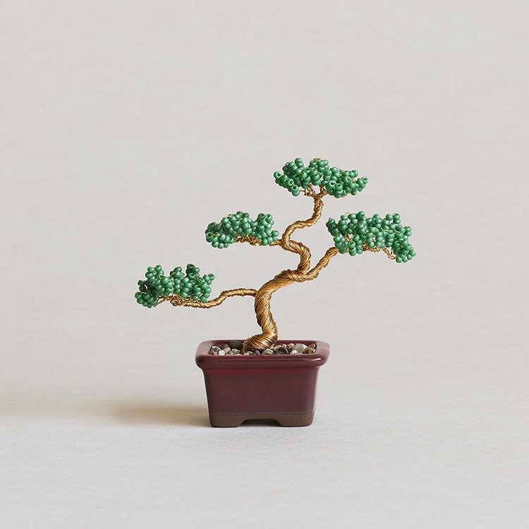 MIYUKI / ネジッテ BONSAI キット / 松 | ビーズ・パーツなどの