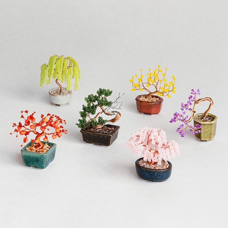 MIYUKI / ネジッテ BONSAI キット / 枝垂桜 | ビーズ・パーツなどの