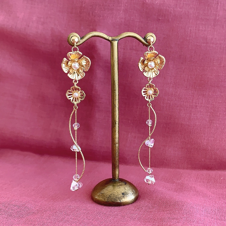 メタルパーツ / フラワー（つなぎパーツ / 裏カン） / G5 | ビーズ