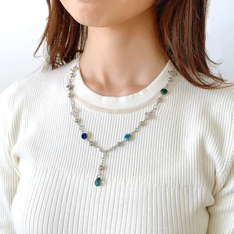 レジン＆ネイル メタルパーツ ローズ アソート / BU | ビーズ・パーツ