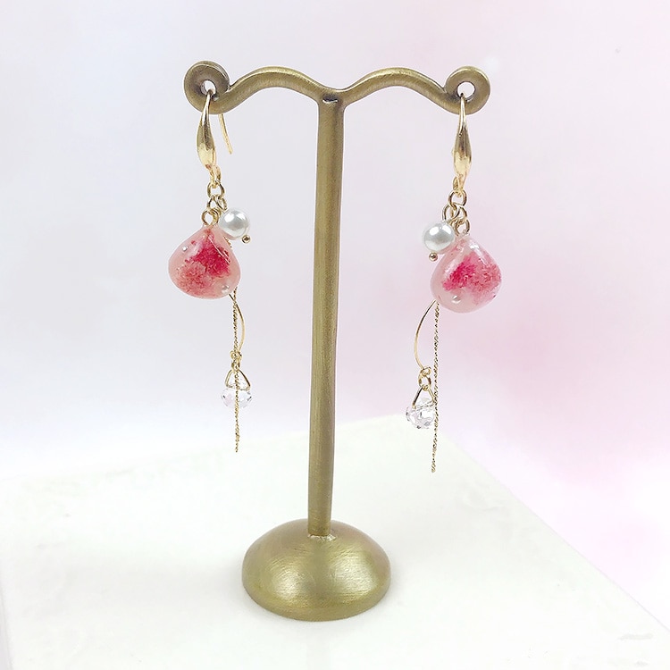 レジンで作る ミルキーフラワーブリーズ | ビーズ・パーツなどの  