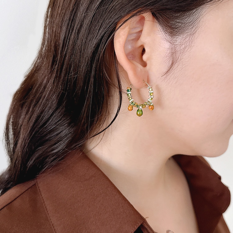 ファルファーレビーズのフルーツ風アクセサリー | ビーズ・パーツなど