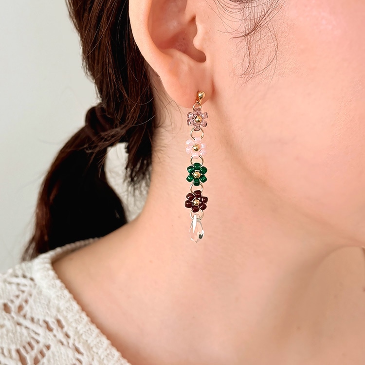 Beaded Flower Accessories | Online store selling handmade parts