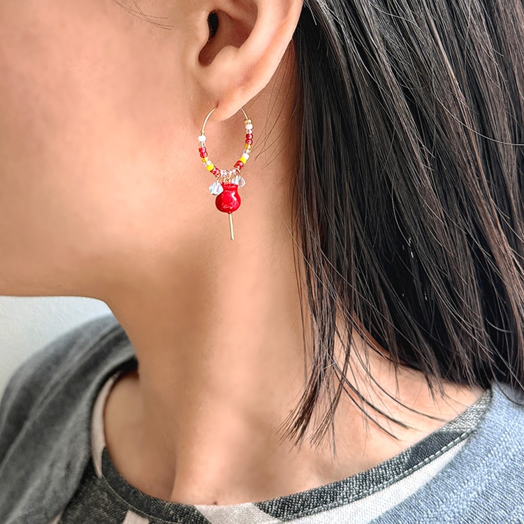 華やぐ縁日アクセサリー | ビーズ・パーツなどのハンドメイドパーツ