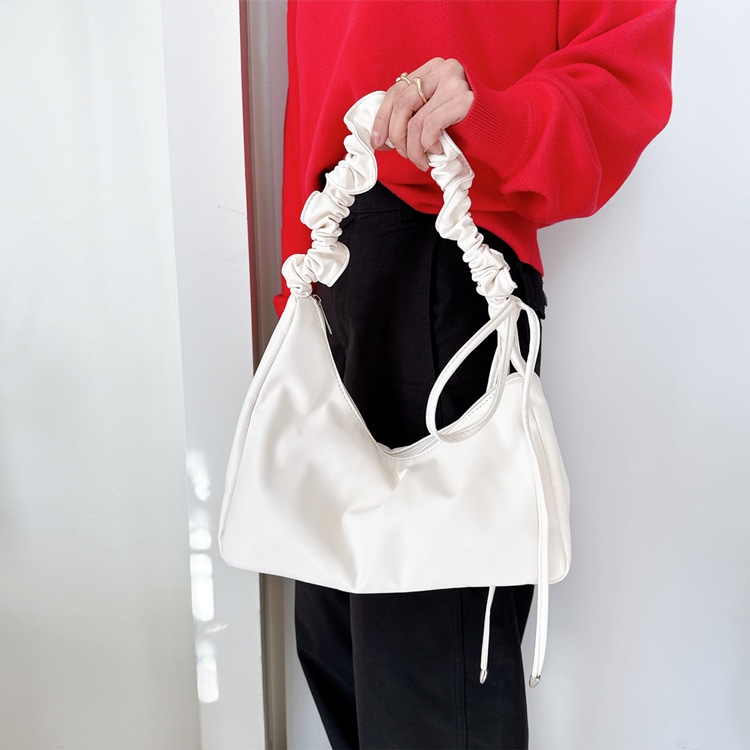 未使用品 kate spade 2way ショルダーバッグ リボン ギャザー LACーVERT ショルダーバッグ バッグ 2WAYリボンギャザーショルダー