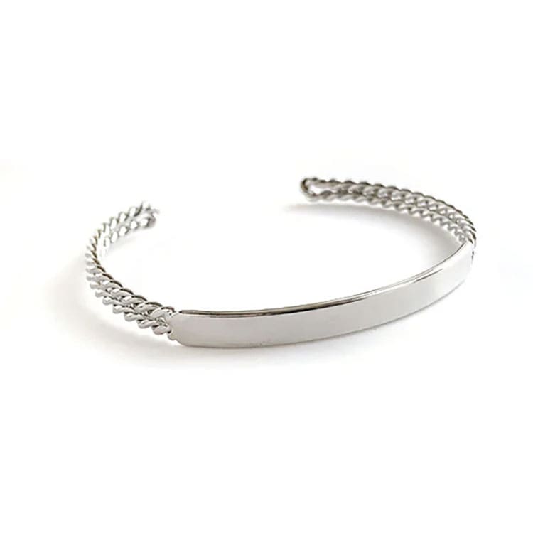 シルバー ステンレススチール バングル シルバーバングル（M）｜ブレスレット｜ノジェス 公式オンラインストア