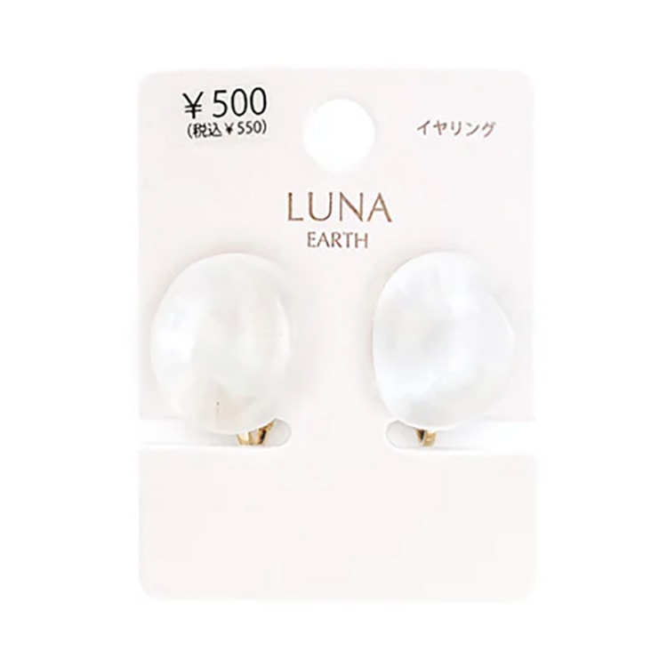 E-630) ぷっくりクリアイヤリング | ビーズ・パーツなどのハンドメイド