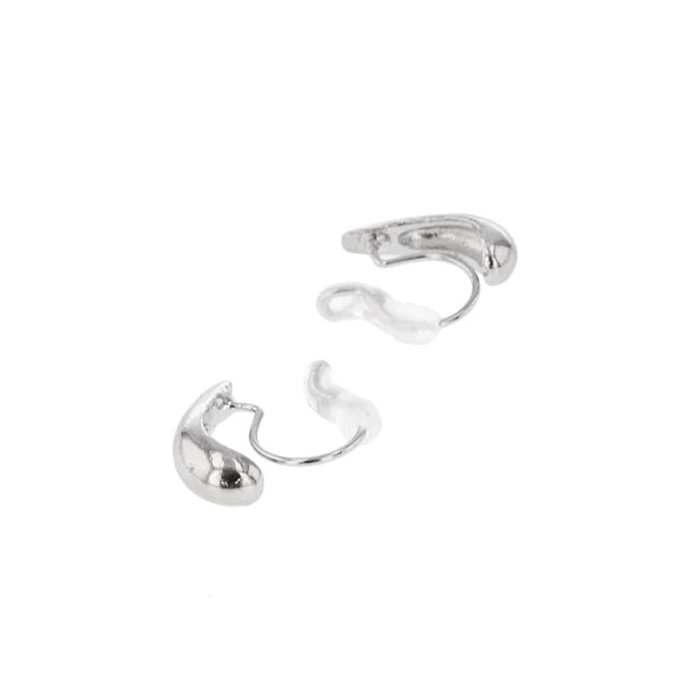 No.284 ドロップビーズとラインストーンのピアス ハンドメイド ピアス