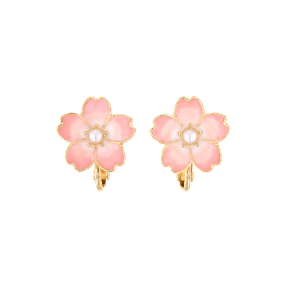 アンデルヨン　桜イヤリング 桜の耳飾り | アンデルヨン