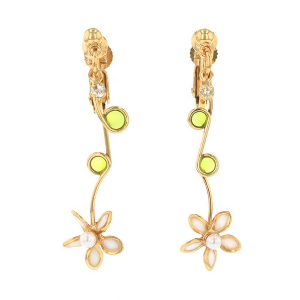 楽天市場】小花 スリーフラワー ピアス イヤリング fiorello
