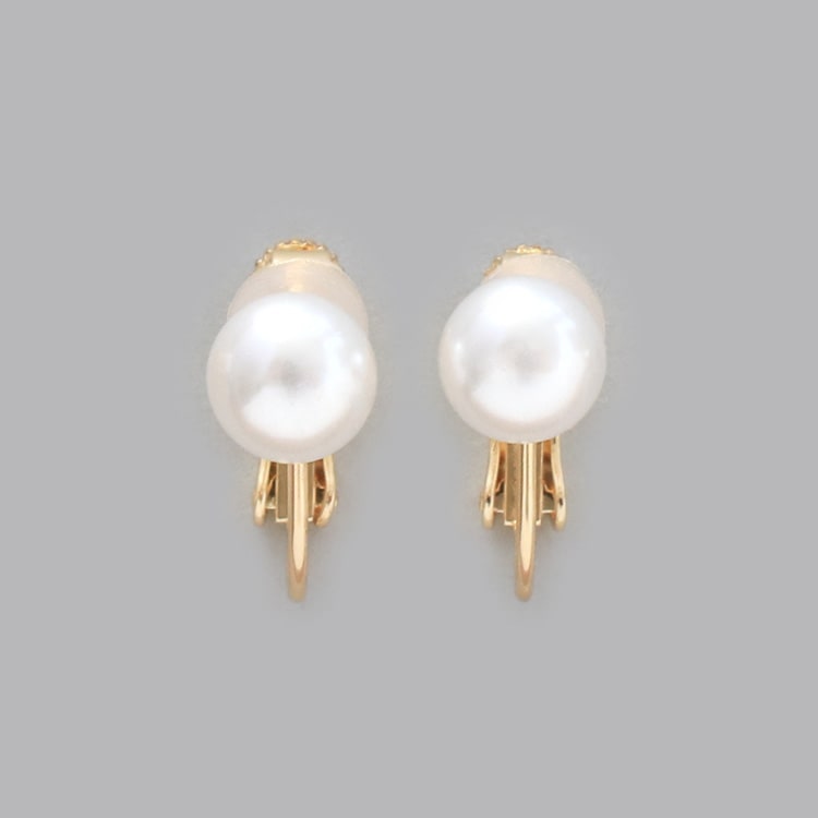 E-845) パールイヤリング Spring Earring | ビーズ・パーツなどの