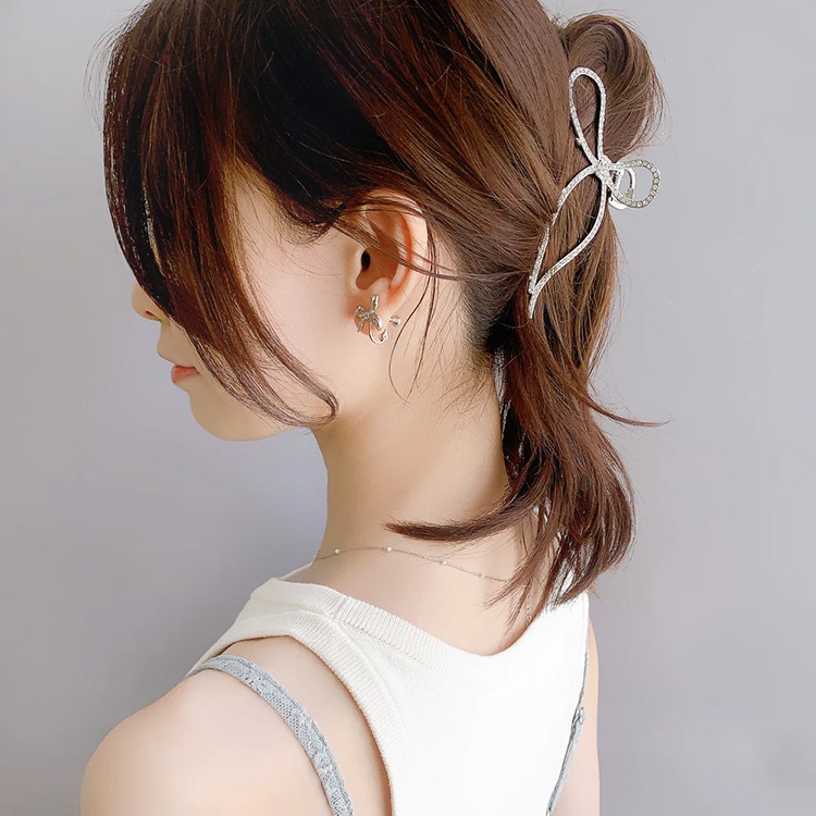 関税込★hish★リボンバンズクリップpetit quartz standard claw hish】☆リボンバンズクリップpetit quartz standard cla.w hish