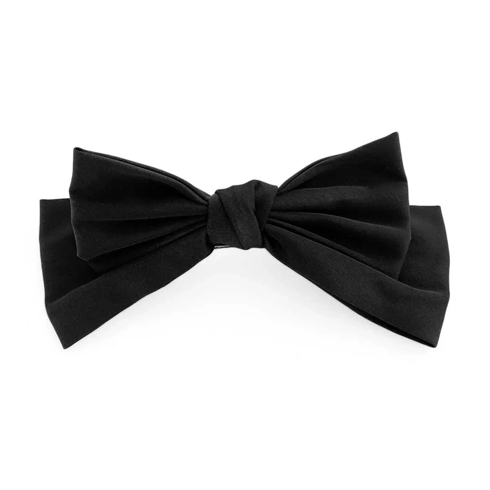 V-262) ニュアンスカラーリボンバレッタ | ビーズ・パーツなどの