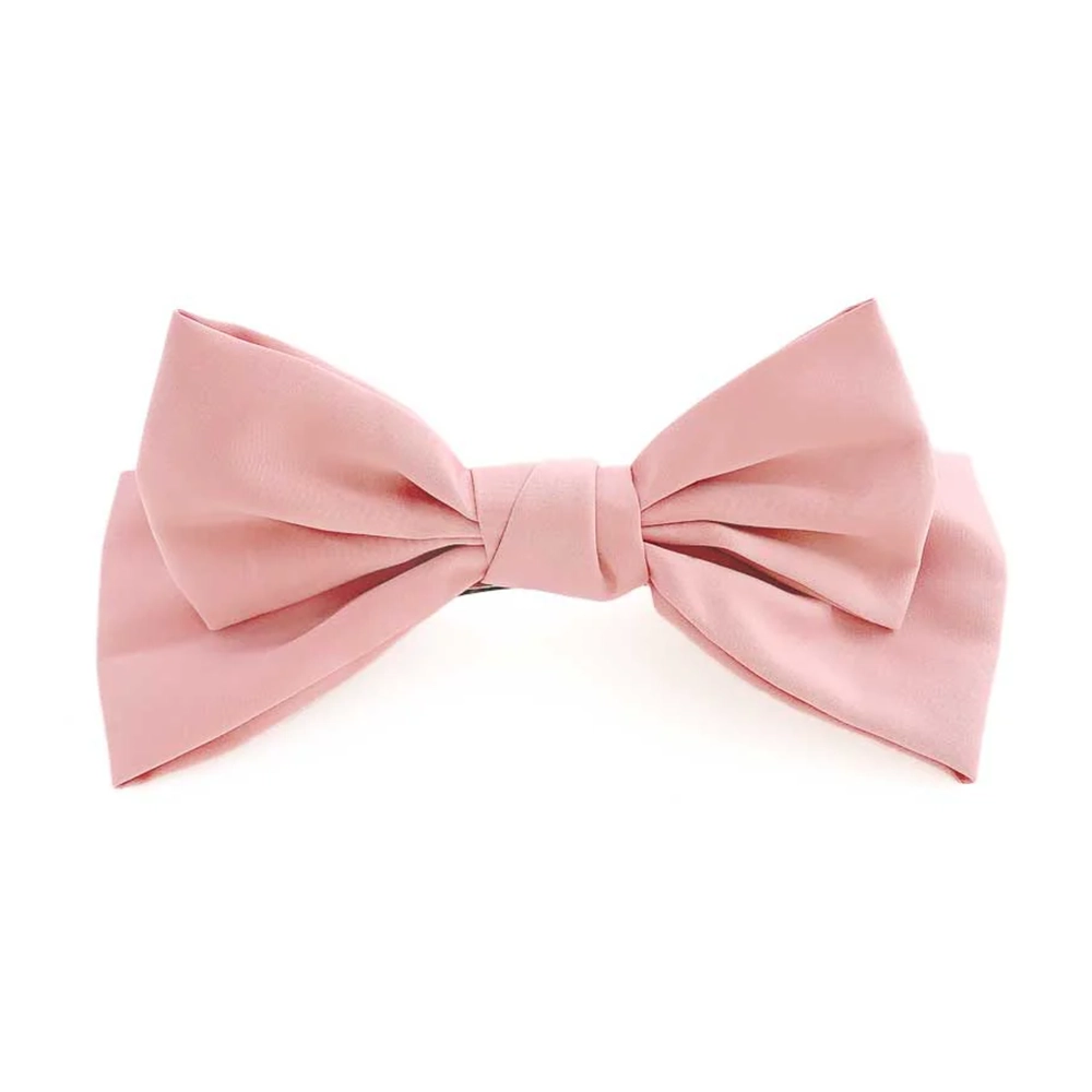 V-262) ニュアンスカラーリボンバレッタ | ビーズ・パーツなどの