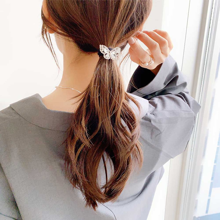 LELET NY Mercury パール ポニー ヘアゴム org.jpg