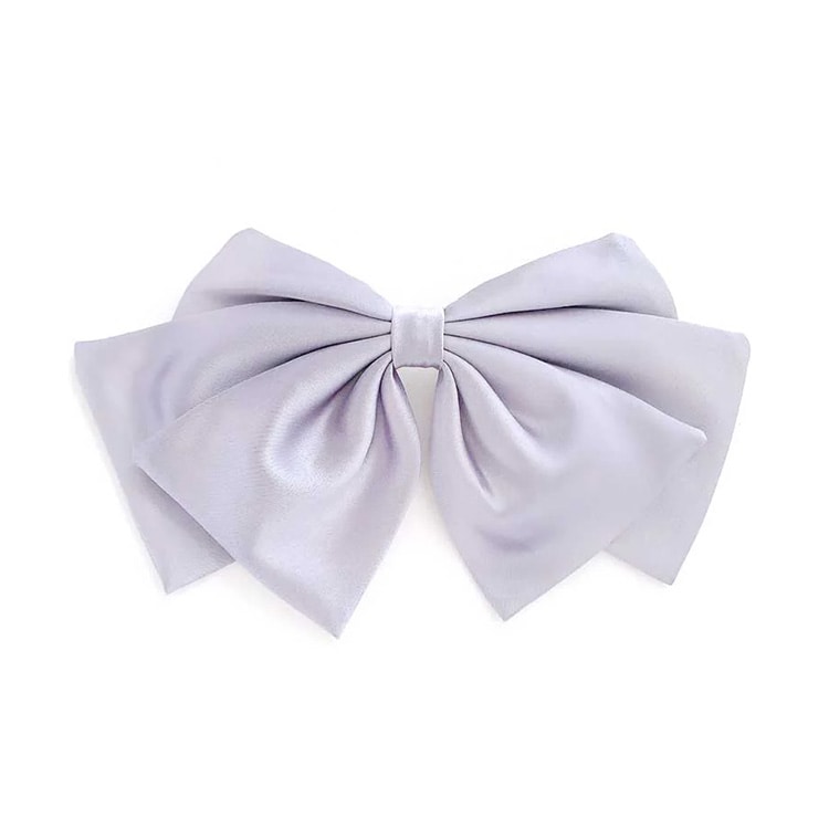 SILK SATIN BOW HAIR CLIP – FETICO Official Online Shop
