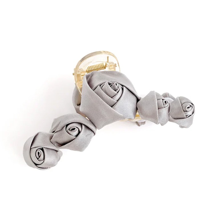 V-404) ローズバンスクリップ | ビーズ・パーツなどのハンドメイド