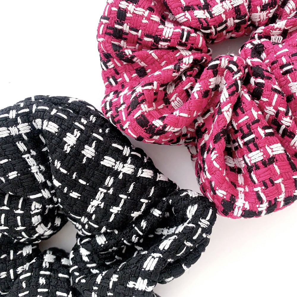 HERMES プリント柄シュシュ ピンク th1343_1.jpg