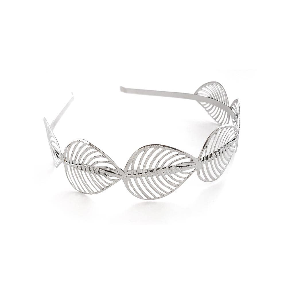 K-219) リーフカチューシャ | ビーズ・パーツなどのハンドメイドパーツ