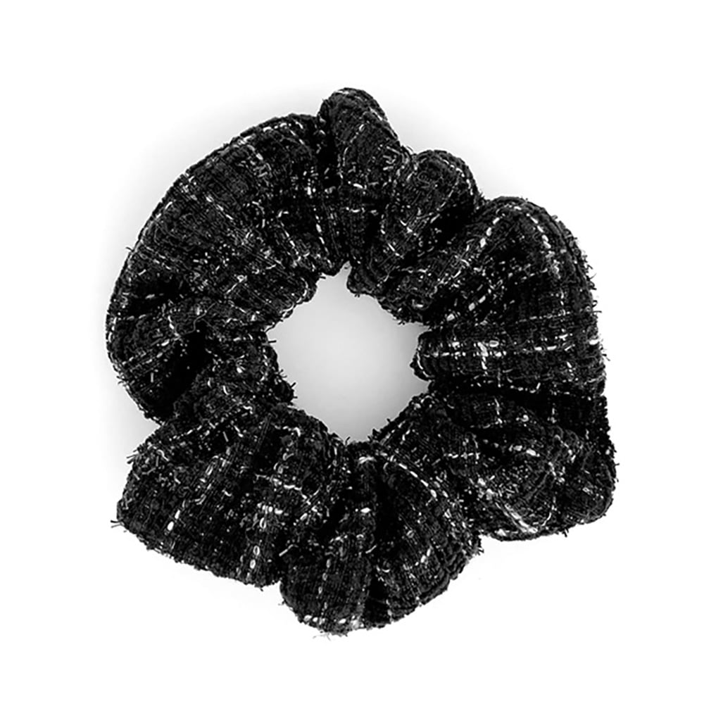♡専用♡新品POTETE knit shoushou ニットシュシュ黒 knit chouchou black – POTETE