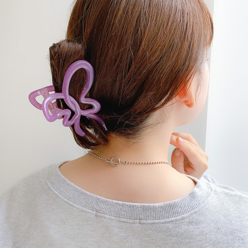 butterflyヘアクリップ② Butterfly Ripple Clip – Likio