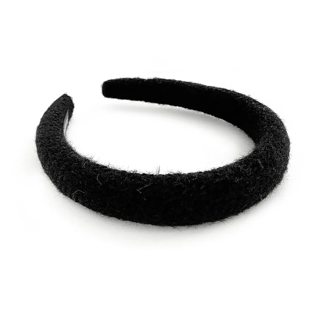 K-226) ツイードカチューシャ | ビーズ・パーツなどのハンドメイド