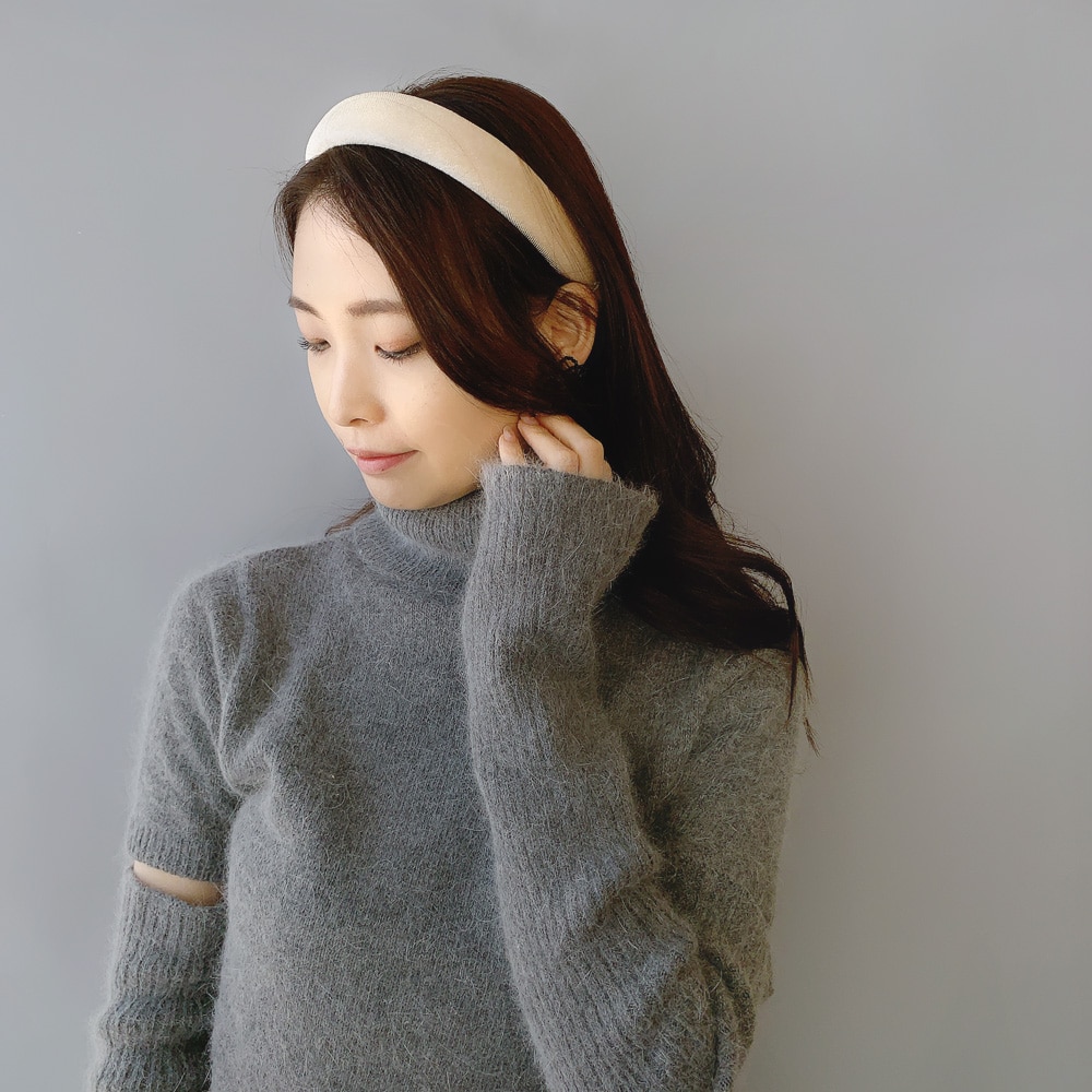 The honey ベロアカチューシャ 4cm ベロアカチューシャ 4cm | THE HANY 公式オンラインショップ