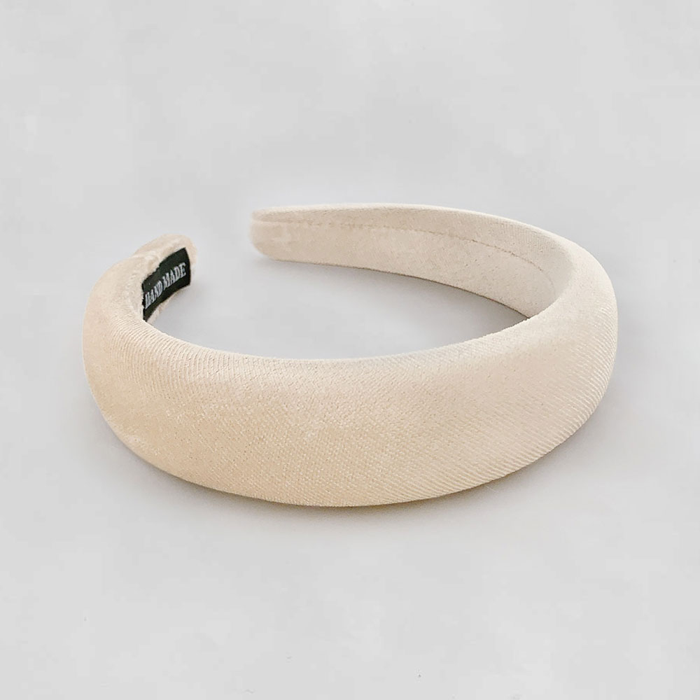 The honey ベロアカチューシャ 4cm ベロアカチューシャ 4cm | THE HANY 公式オンラインショップ