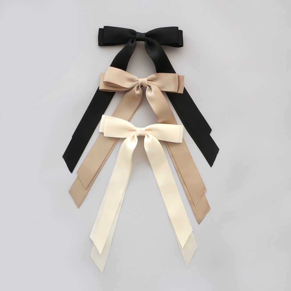 リボン C-327) サテンリボンクリップ | ビーズ・パーツなどのハンドメイド