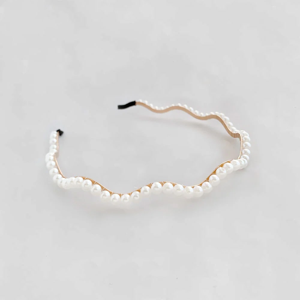 ジュエリー　真珠のストラップ DIAMOND PEARL MOON PIERCED EARRINGS(1ZP0947)K18 ピアス