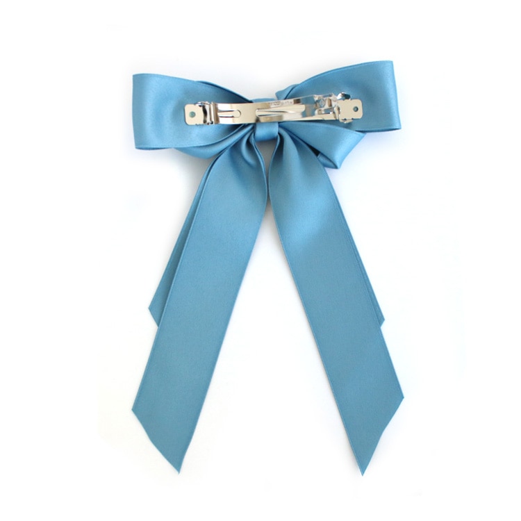 V-615) リボンバレッタ | ビーズ・パーツなどのハンドメイドパーツ