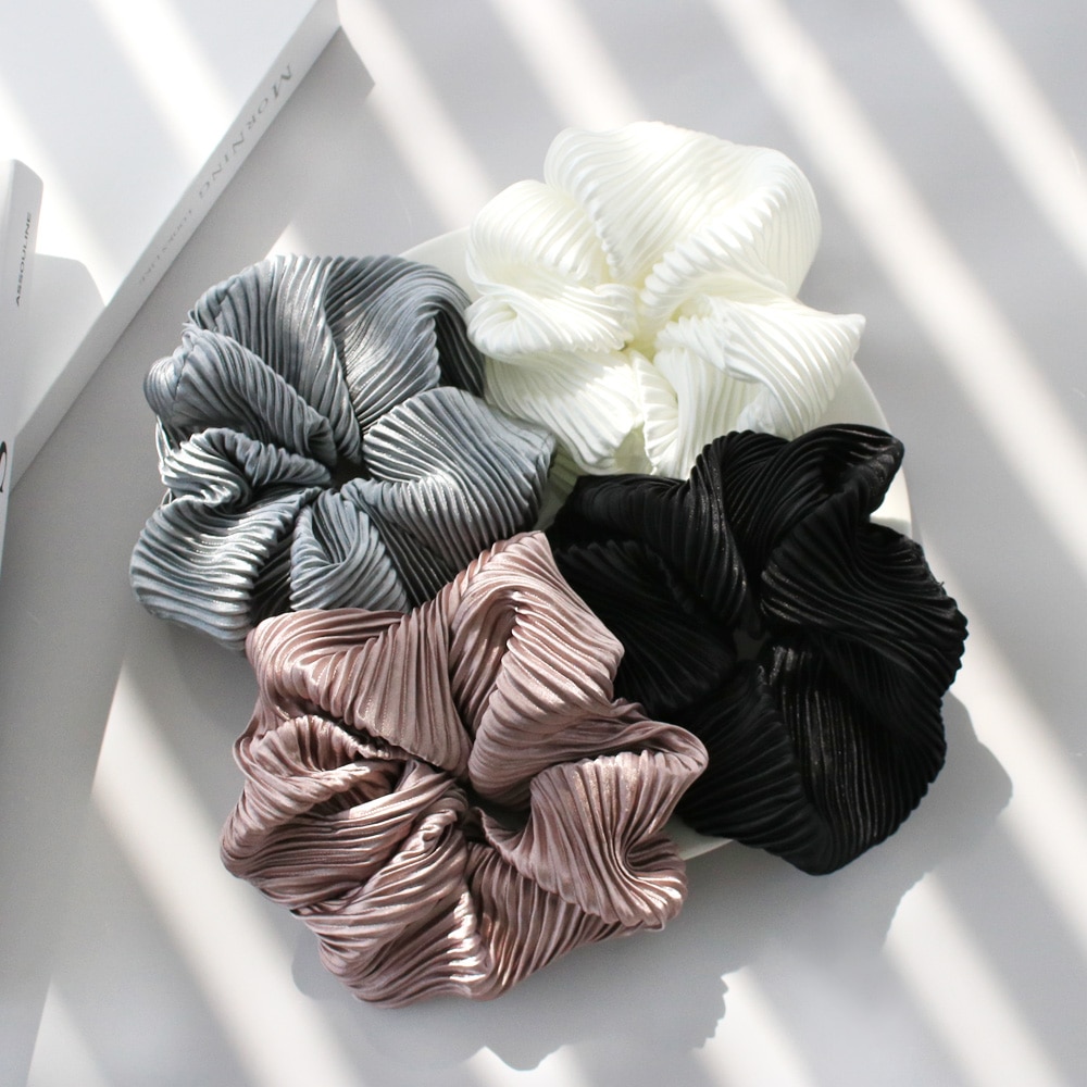 S-635) プリーツシュシュ | ビーズ・パーツなどのハンドメイドパーツ