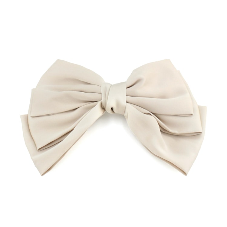 V-564) リボンバレッタ | ビーズ・パーツなどのハンドメイドパーツ