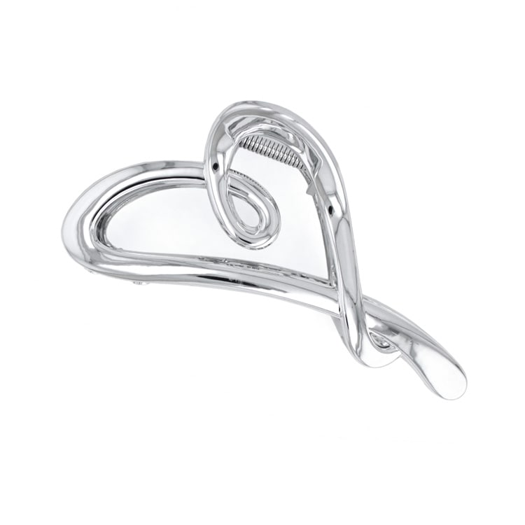 ❥❥厳選クリップコーナー115キラキラパール付ハートのバンズクリップ