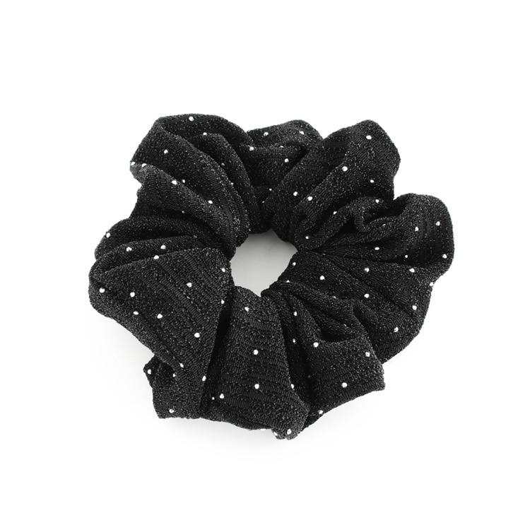 S-659) ラメドットシュシュ | ビーズ・パーツなどのハンドメイドパーツ