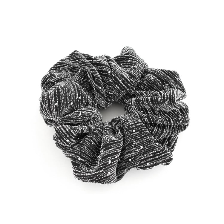 S-659) ラメドットシュシュ | ビーズ・パーツなどのハンドメイドパーツ