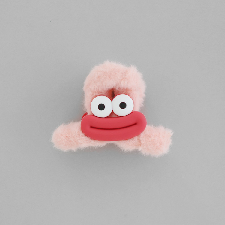 V-653) ファーモンスターバンスクリップ | ビーズ・パーツなどの