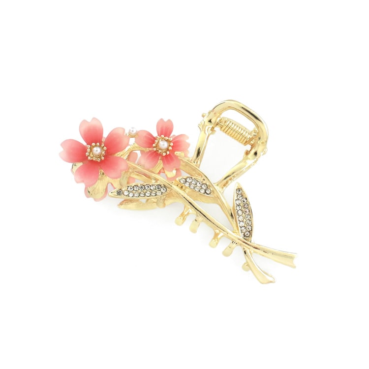 V-666) 桜バンスクリップ | ビーズ・パーツなどのハンドメイドパーツ