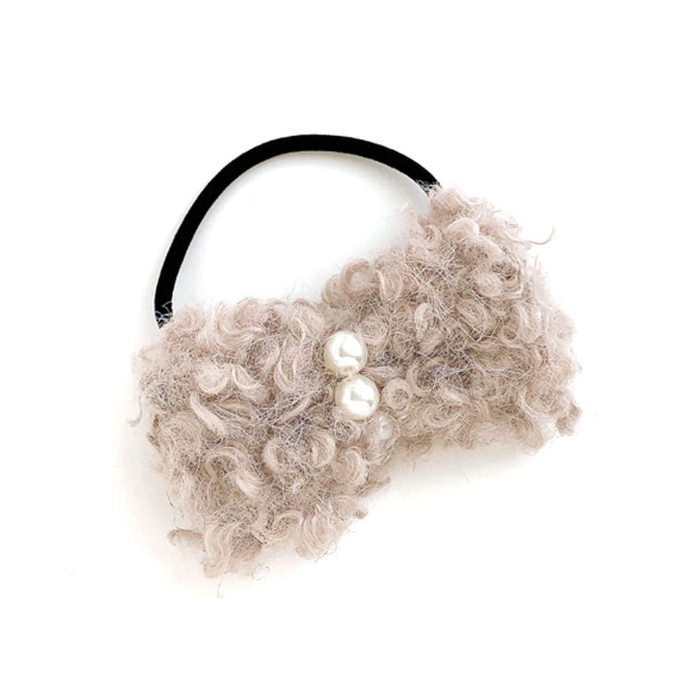 再販13【アイボリー】ナチュラルリボン♡ヘアゴム 楽天市場】コイルアップポニー ビジュー ポニーフック