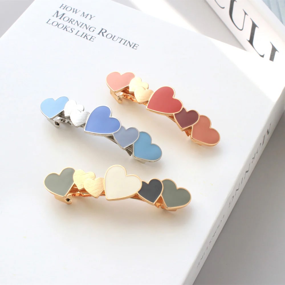 V-600) ひまわりバレッタ | ビーズ・パーツなどのハンドメイドパーツ