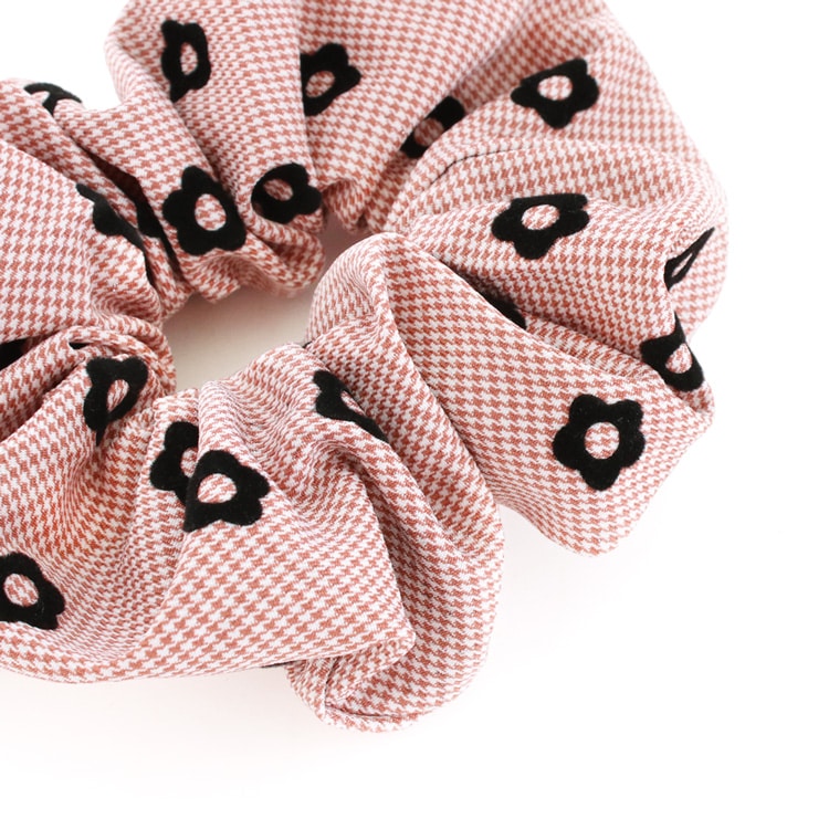 ハンドメイドシュシュM-3686♡花柄ジョーゼット♡ ハンドメイドシュシュM-3686♡花柄ジョーゼット♡