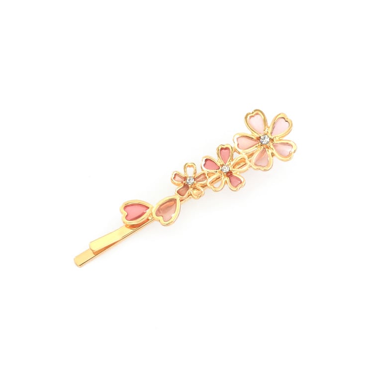 C-410) 桜ヘアピン | ビーズ・パーツなどのハンドメイドパーツおよび