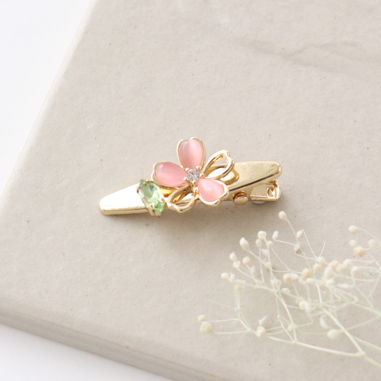 C-409) 桜ミニクリップ | ビーズ・パーツなどのハンドメイドパーツ