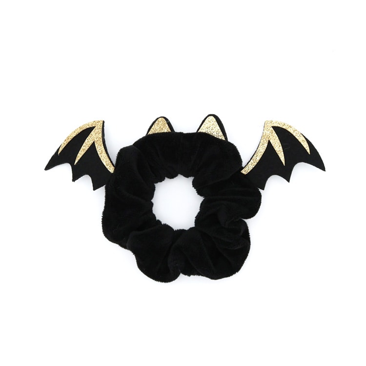 S-772) Bat Wing Scrunchie | Online store selling handmade parts