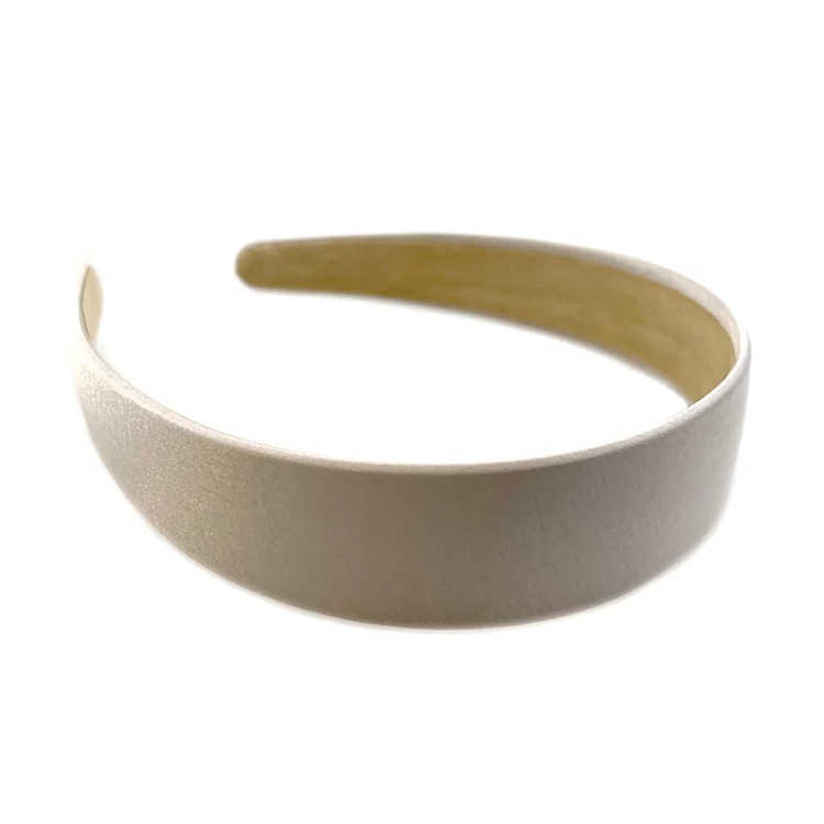 地吹雪のカチューシャ　カチューシャ　PSA10 K-205) サテンカチューシャ | ビーズ・パーツなどのハンドメイド